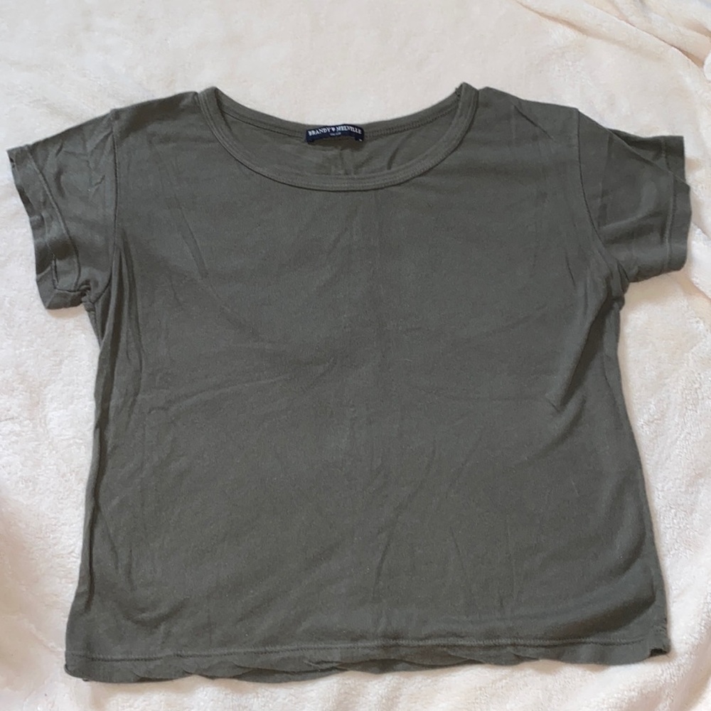 Brandy Melville Cropped Tee